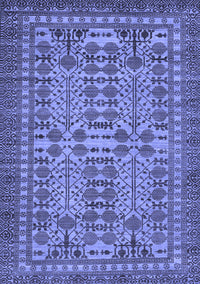 Southwestern Blue Country Rug, abs304blu