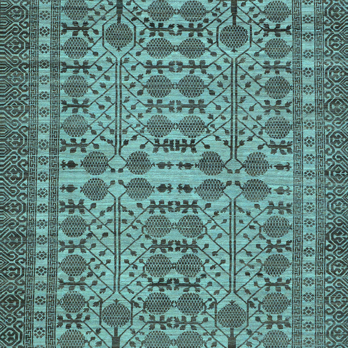 Southwestern Light Blue Country Rug, abs304lblu