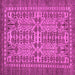 Square Southwestern Pink Country Rug, abs304pnk