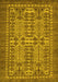 Southwestern Yellow Country Rug, abs304yw