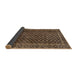 Sideview of Abstract Bakers Brown Southwestern Rug, abs305