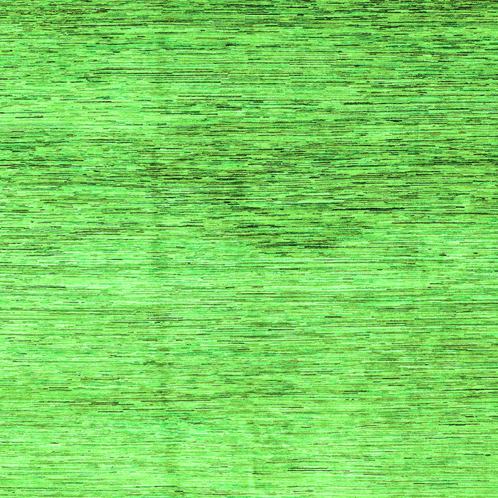 Square Machine Washable Abstract Green Modern Area Rugs, wshabs3050grn