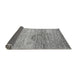 Sideview of Abstract Gray Modern Rug, abs3050gry