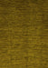 Abstract Yellow Modern Rug, abs3051yw