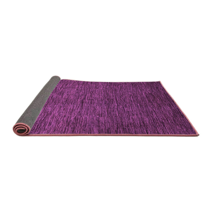 Sideview of Abstract Purple Modern Rug, abs3051pur