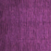 Square Machine Washable Abstract Purple Modern Area Rugs, wshabs3051pur