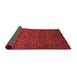 Abstract Red Modern Area Rugs