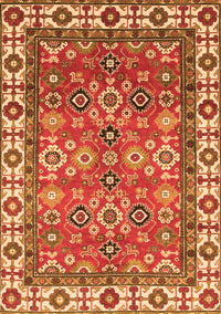 Oriental Orange Traditional Rug, abs3052org