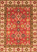 Oriental Orange Traditional Rug, abs3052org