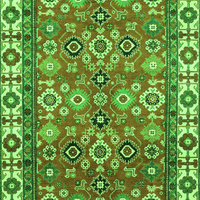 Oriental Green Traditional Rug, abs3052grn
