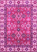 Oriental Pink Traditional Rug, abs3052pnk