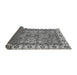 Sideview of Oriental Gray Traditional Rug, abs3052gry