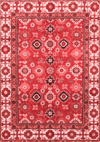 Oriental Red Traditional Rug, abs3052red