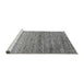 Sideview of Machine Washable Oriental Gray Modern Rug, wshabs3054gry