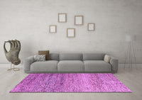 Machine Washable Oriental Purple Modern Rug, wshabs3054pur