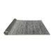 Sideview of Oriental Gray Modern Rug, abs3054gry