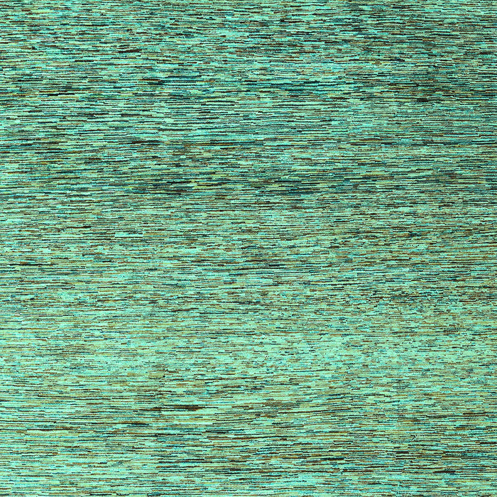Machine Washable Oriental Turquoise Modern Area Rugs, wshabs3054turq