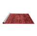 Modern Red Washable Rugs