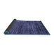 Sideview of Oriental Blue Modern Rug, abs3055blu