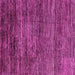 Square Oriental Pink Modern Rug, abs3055pnk