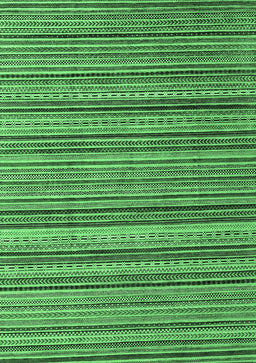 Abstract Emerald Green Modern Rug, abs3056emgrn