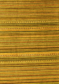 Abstract Yellow Modern Rug, abs3056yw