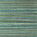 Square Abstract Light Blue Modern Rug, abs3056lblu