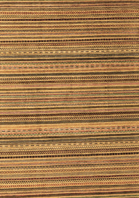 Abstract Brown Modern Rug, abs3056brn