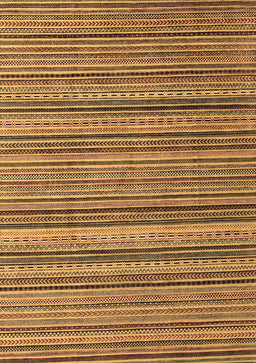Abstract Brown Modern Rug, abs3056brn