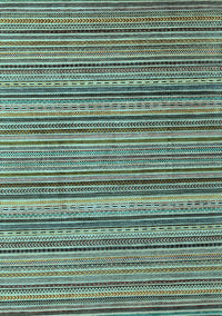 Abstract Light Blue Modern Rug, abs3056lblu