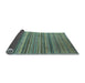 Sideview of Abstract Light Blue Modern Rug, abs3056lblu