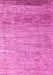 Machine Washable Abstract Pink Modern Rug, wshabs3057pnk