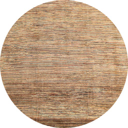 Sideview of Abstract Red Modern Rug, abs3057