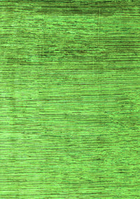 Abstract Green Modern Rug, abs3057grn