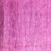 Square Abstract Pink Modern Rug, abs3057pnk