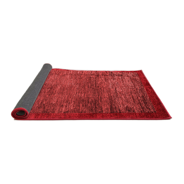 Abstract Red Modern Area Rugs