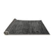 Sideview of Abstract Gray Modern Rug, abs3058gry