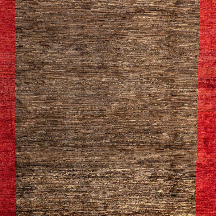 Machine Washable Abstract Light Brown Rug, wshabs3058