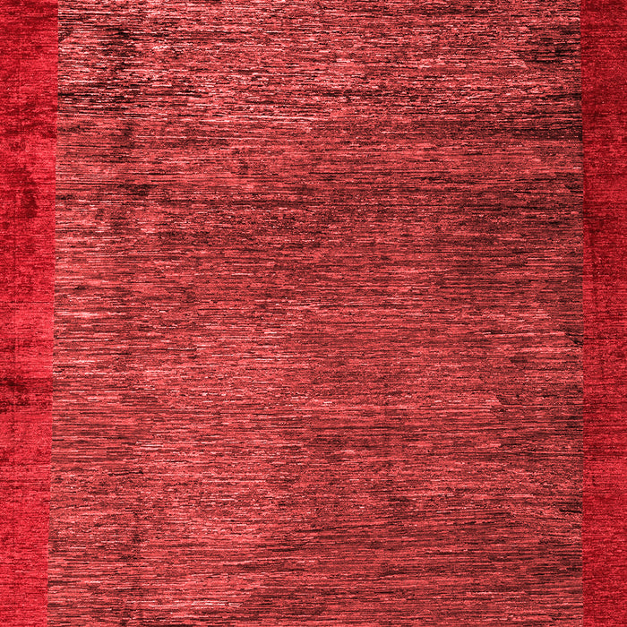 Abstract Red Modern Area Rugs