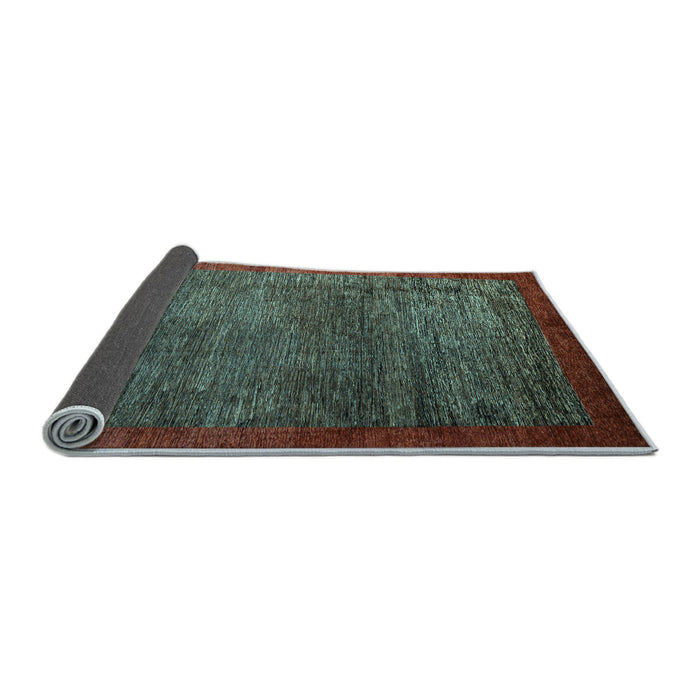 Sideview of Abstract Light Blue Modern Rug, abs3058lblu