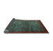 Sideview of Abstract Light Blue Modern Rug, abs3058lblu