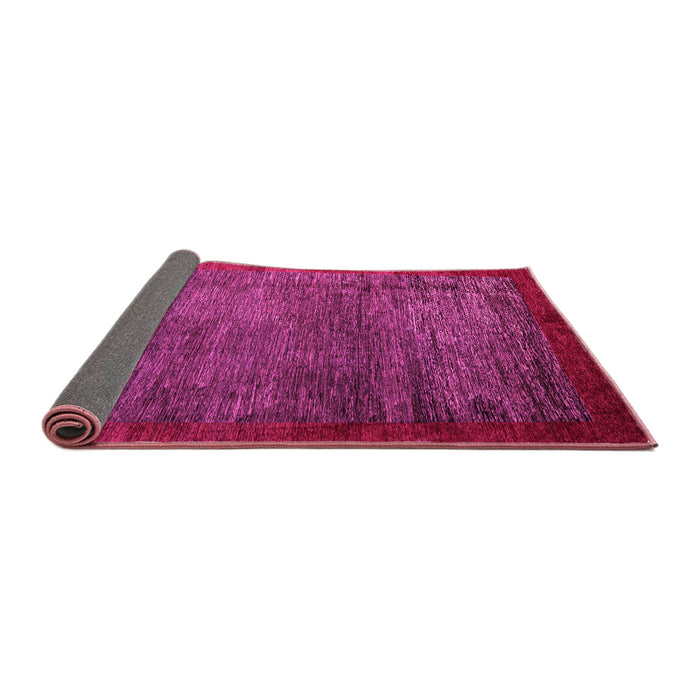 Sideview of Abstract Pink Modern Rug, abs3058pnk