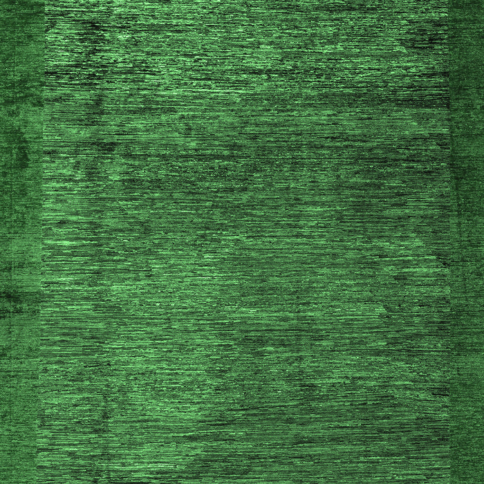 Abstract Emerald Green Modern Rug, abs3058emgrn