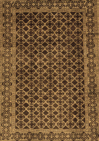 Southwestern Brown Country Rug, abs305brn