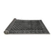 Sideview of Southwestern Gray Country Rug, abs305gry