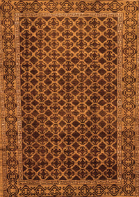 Southwestern Orange Country Rug, abs305org