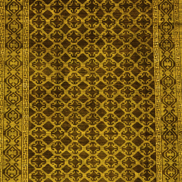 Southwestern Yellow Country Rug, abs305yw