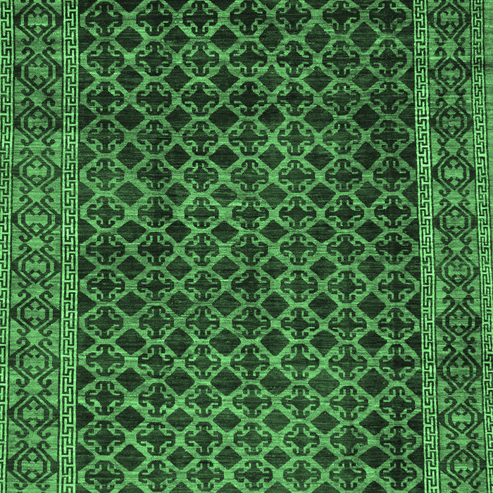 Southwestern Emerald Green Country Rug, abs305emgrn