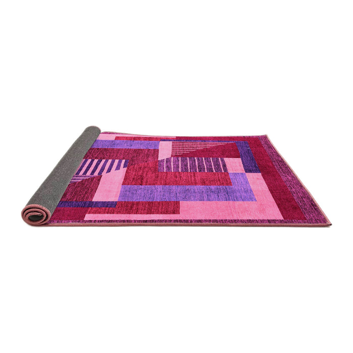 Sideview of Abstract Pink Modern Rug, abs3060pnk