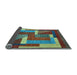 Sideview of Abstract Light Blue Modern Rug, abs3060lblu